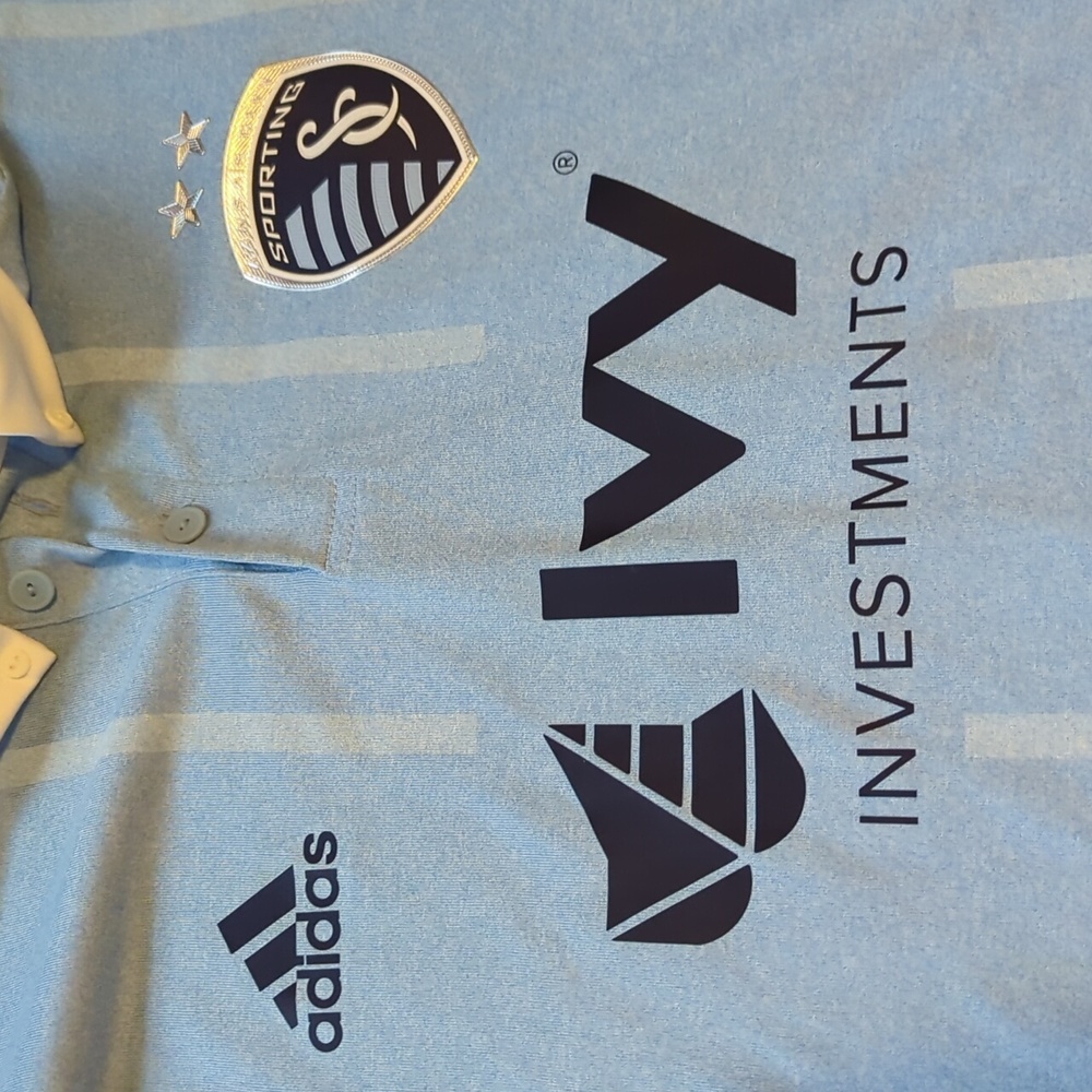 Mens Adidas 2016 Sporting Kansas City Matt Besler #5 jersey size small - Picture 4 of 7
